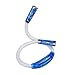 ATC® LED Handsfree Flexional Neck Reading Light,Hands Free Flexible LED Light Blue