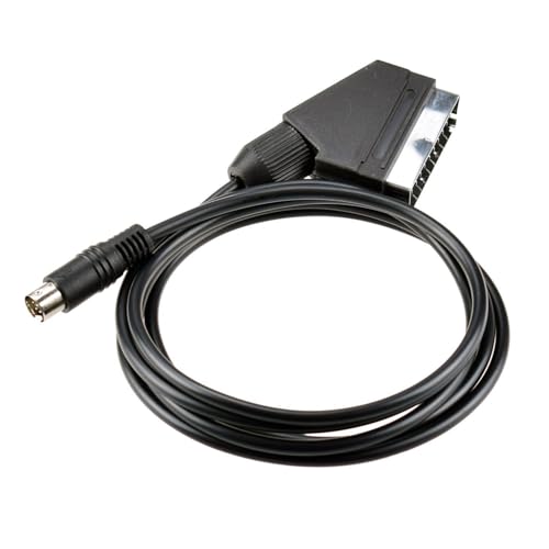 Childhood 6ft 1.8m RGB Scart AV cable lead for Sega Saturn game console