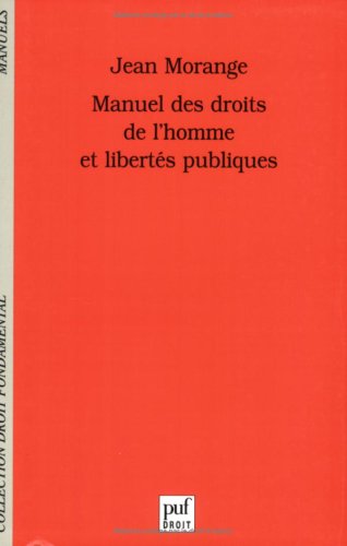 Manuel des droits de l'homme et libertés publiques