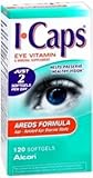 I-Caps Eye Vitamin & Mineral Supplement AREDS Formula Softgels 120ct (Pack of 2)