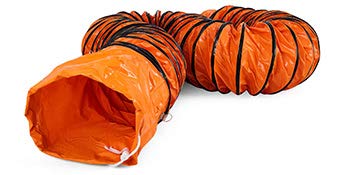VEVOR OrangeA Utility Blower Fan, 8 Inches, 230W 882 CFM High Velocity Ventilator w/ 32.8 ft/10 m Duct Hose, Portable Ventilation Fan, Fume Extractor for Exhausting & Ventilating at Home and Job Site