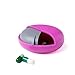 LazyMe Decorative Pill Box Cute Size for Purse Locking Small Daily Case (Rose, 1)