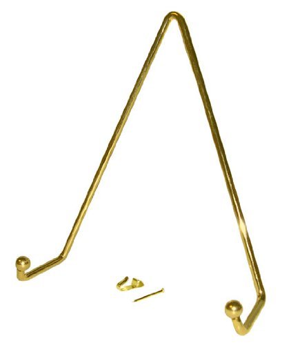 Photo 1 of National Artcraft® Wall Mount Plate Hanger - Brass-Finish - Holds up to 11" Diameter Plate