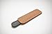 Klhip Natural Stone Nail File with Leather Case
