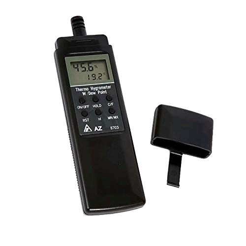 Dew Point Meter, 5 to 95 per Rel Hum Rnge