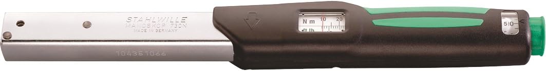 Stahlwille 730N/5 730N Torque Wrench, Silver/Black, 5/10 50 Nm