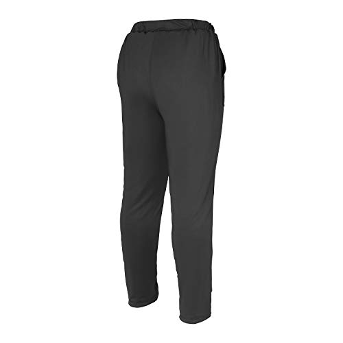 FERNIDA Electric Heated Thermal Trouser Outdoor Exercise Heating Warm Pants for Women/Men/Senior(Battery Included) (Black, M