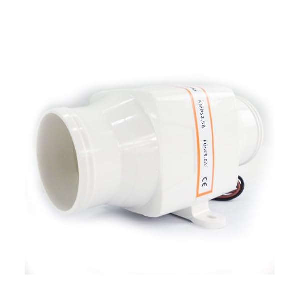 SEAFLO-3-In-Line-Blower-Bilge-12V-wQuiet-Operation-Low-Amp-Draw