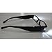 Foster Grant FGX1010028150 Light Specs Lighted Reading Glasses, Black +1.50 Size