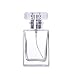 Enslz 30ML Portable Transparent Glass Perfume Empty Bottle Refillable Atomizer For Travel (Transparent)