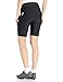 Pearl Izumi Women Biker Shorts - W Escape Quest Cycling Shorts, Black Phyllite Texture Design, Comfortable Fit