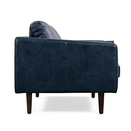 POLY & BARK Napa 88.5" Sofa FullGrain SemiAniline Italian Tanned