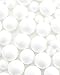 PRALB 120PCS Smooth and Round Foam Craft Balls, Polystyrene Foam Ball Makes Large DIY Ornaments, White, 3 Different Sizes(2CM, 2.5CM, 4CM)