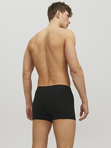 Herren Jactone in Tone Trunks 5 Pack Boxer Shorts, Schwarz, S EU