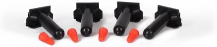 4-Pack Professional Grade Wire Splices Connectors Kit | For Landscaping Uplighting, Landscape Up-Lighting, Accent Lights | 12 Gauge AWG Copper Wire