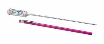 Thomas Traceable Long Stem Digital Thermometer, with 3/8" High LCD