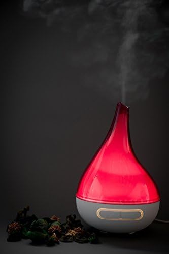 Ultransmit Aroma VIVI Ultrasonic Aromatherapy Essential Oil Diffuser, High Capacity Diffuser with Auto Shut- Off (Red) by Ultransmit