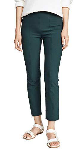Vince Women's Stitch Front Seam Leggings, Dark Watercress, Green, Small