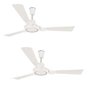 Luminous London Mayfair 1200mm Ceiling Fan (Wimbeldon White, Pack of 2)