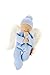 Kathe Kruse - Nickibaby Angel Doll, Light Blue