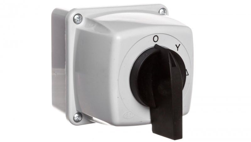 Cam Connector Star-Triangle 3P 25A IP44 Bow E25-23 in housing 952522 elektromet 5906197480531