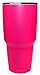 Pink Steel Vacuum Insulated Tumbler Cup, 30oz Insulated Tumbler Cup-(Pink)
