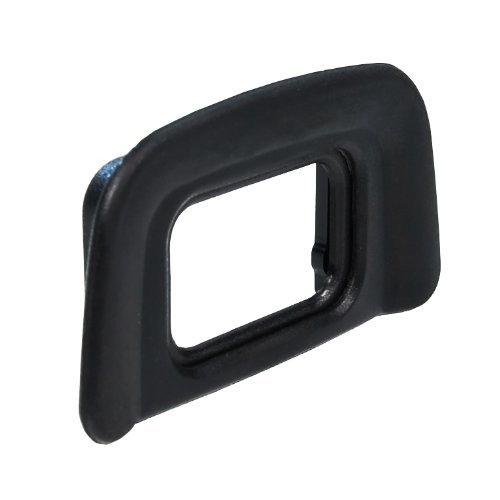 Foto&Tech Replacement Rubber DK-20 Eyecup for Nikon D5500, D5300, D3300, F65, F75, D40, D50, D60, D70s, D5100, D3200, D3100, D3000 Digital SLR (1 Piece)