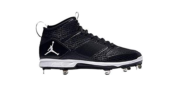 Amazon.com: Jordan Jeter LUX AO2914-002 - Zapatillas de béisbol para  hombre, metal, color negro y blanco : Ropa, Zapatos y Joyería