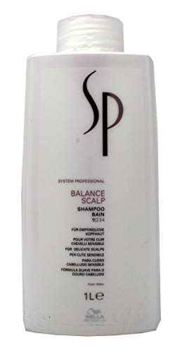 Wella SP Balance Scalp Shampoo (For Delicate Scalps) 1000ml/33.8oz