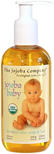 The Original Jojoba Company - Hobacare Baby Organic 8.44 oz. (250 mL) - Pure Organic Jojoba for Face and Body - Essential Jojoba - 100% Pure jojoba