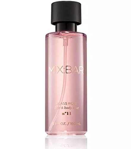 MIX BAR Glass Rose Hair Body Mist Fl Oz! Blend Of Raspberry