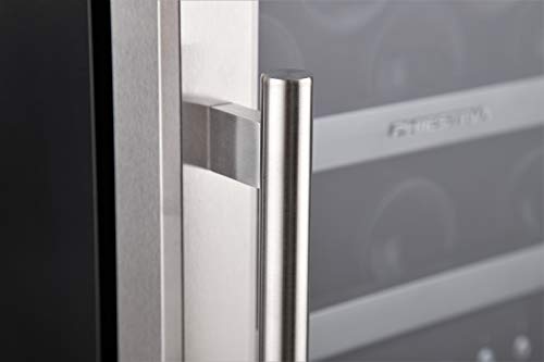 Phiestina-15-Inch-Dual-Zone-Wine-Cooler-Refrigerator-29-Bottle-Built-in-or-Free-standing-Frost-Free-Compressor-Wine-Refrigerator-for-White-and-Red-Wines-with-Digital-Memory-Temperature-Control