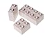Classic Big Briks by Strictly Briks | Building Brick Set 100% Compatible with All Major Brands | Large Pegs for Toddlers | Ages 3+ | Premium Building Bricks in White | 84 Pieces