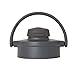 Lifefactory BPA-Free Flip Cap for 22-Ounce and 16-Ounce and 12-Ounce Glass Bottles, Graphite
