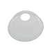 Dart DLR626 Clear Lid PET 626 Dome With Hole (Case of 1000)