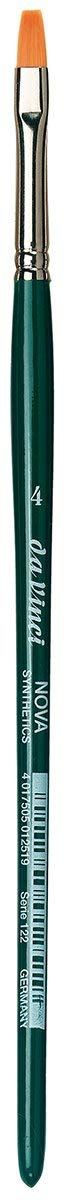 Da Vinci NOVA - Series 122 - Synthetic Fiber Brush, School and Hobby line - Size 4