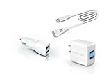 Innergie mMini Combo 15W AC (Wall), 10W DC (Auto) Dual USB Travel Charging Kit with USB Magic Cable Duo
