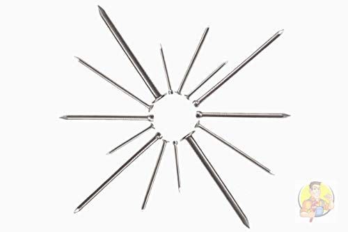 ASSORTED HARDWARE NAIL KIT, includes Picture Hanging Nails, Finish, Wire, Brad and Common Use. This Kit comes in an Organized Plastic Box and has 550 Heavy Duty Durable Nails.