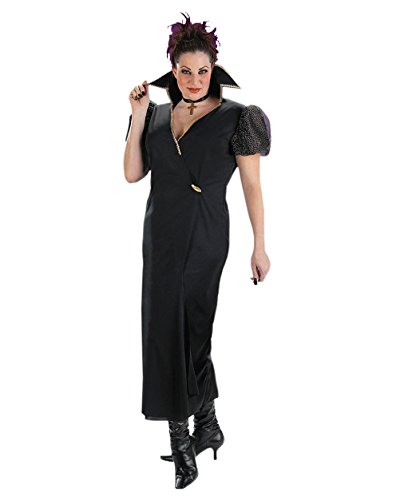 Plus Size Theatre Costumes Transylvania Classic Witch Costume Black Dress