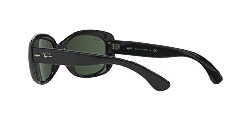 Ray-Ban Sunglasses - RB4101 Jackie Ohh / Frame: Black Lens: Crystal Green
