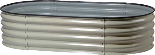 dobar 58276e Vexko Raised Bed, White