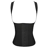 Fashion's Talk® Women's Sport Waist Trainer Latex Cincher Steel Boned 3 Hooks