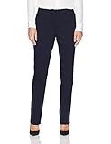 Briggs New York Women's Super Stretch Millennium Welt Pocket Pull on Career Pant, Navy, 16