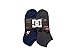 DC 6-Pack Men's Sport No Show Socks Assorted, 10-13 Size (Shoe Size 6-12.5)