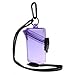 Witz Sportcases See-It-Safe 3.7in x 2.5in Waterproof ID & Badge Holder (Purple)
