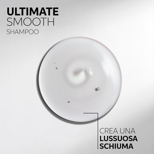 Ultimate Smooth Shampoo - Shampoo Idratante con Squalano e Omega 9 - Ristrutturante Capelli Secchi, Opachi e Crespi (250ml)