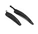 BlueSunshine Adjustable Road Mountain Bike Bicycle Cycling Tire Front/Rear Mud Guards Mudguard Fenders Set, fits for 24-28″ Bike (Black)thumb 1