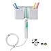 Parateck No Power Need Deep Clean Faucet Water Flosser Oral Irrigator Tooth Flush Dental Flossers + 2 Bronze Adapters