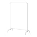 Ikea Clothes Rack With 4 Ikea Hangers (White)