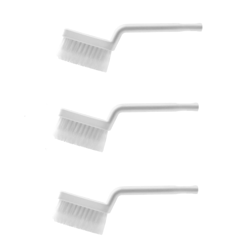 Zhouocea 3 PCS Grout Cleaner Brush Durable V Shape Grout Brush Grout Cleaner for Shower, Bathroom, Kitchen, Household Use